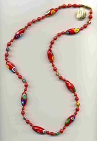 Millefiori Venetian Beads, Authentic Murano Glass & Italian Jewelry