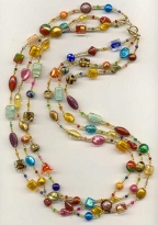 Seed Beads - 3mm Blown Glass Wedding Beads-Black-25 Inch Strand - Tamara  Scott Designs